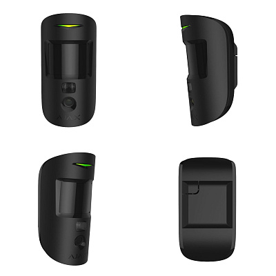 картинка Ajax MotionCam (PhOD) черный Датчик движения с фотоподтверждением тревог от компании Intant